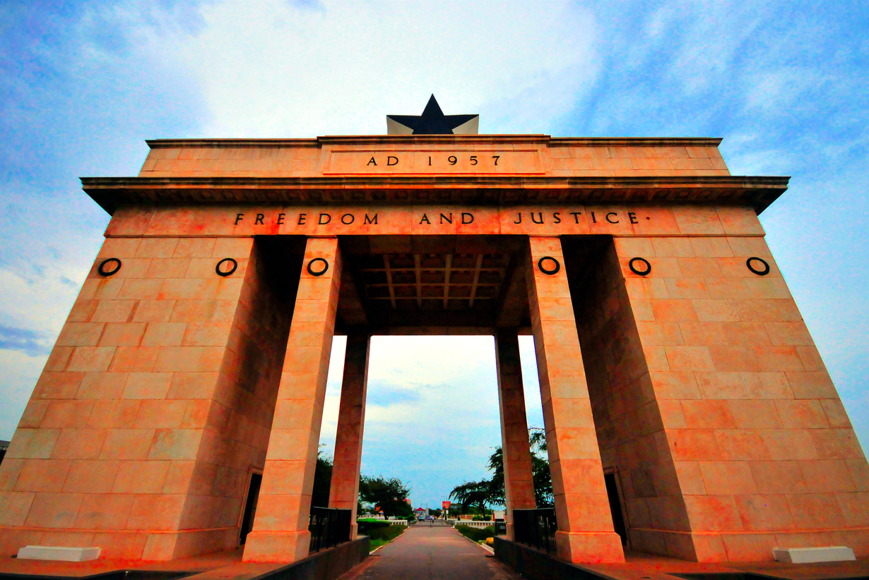 Accra, Ghana, West Africa - Independence Arch